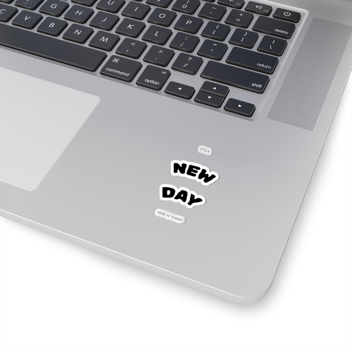 New Day Sticker — Motivational Kiss-Cut Vinyl Decal
