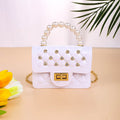 Women's Fashion Pearl Hand Shoulder Messenger Bag