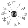 51cm Dia Roman Numerals Metal Wall Clock | Manero