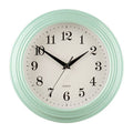 25cm Dia Vintage Pale Blue Wall Clock | Elliot