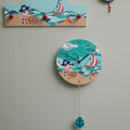 3cm Dia Wall Clock | Pirate