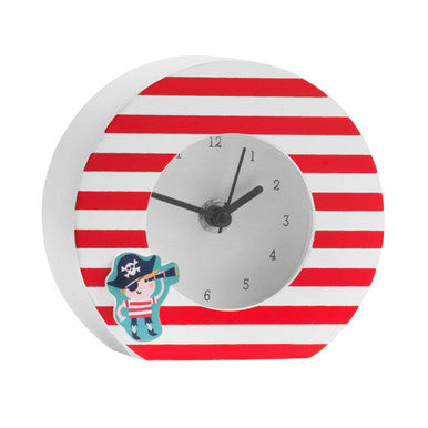 Pirate Table Clock