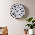 50cm Dia Rose Gold Wall Clock | Baillie