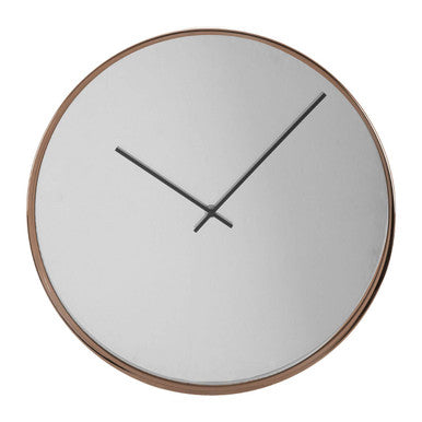 40cm Dia Mirror Face Wall Clock | Baillie