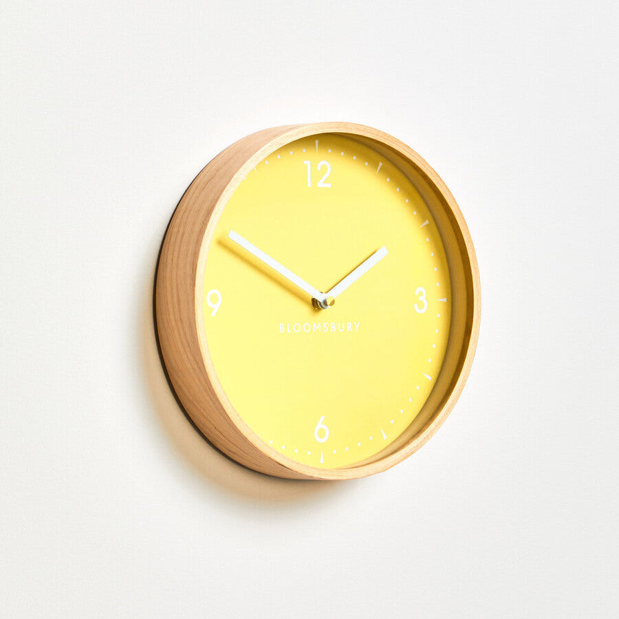 Vitus Small Yellow Wall Clock