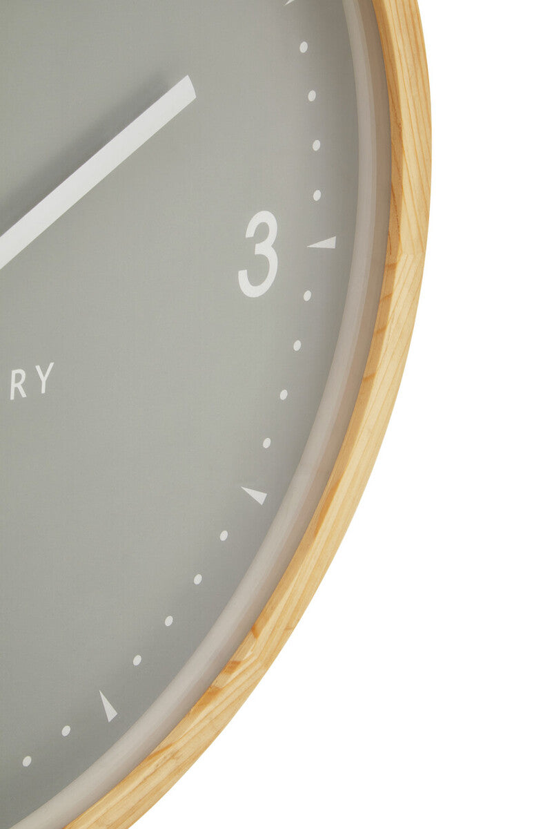 Vitus 50cm Dia Grey Wall Clock