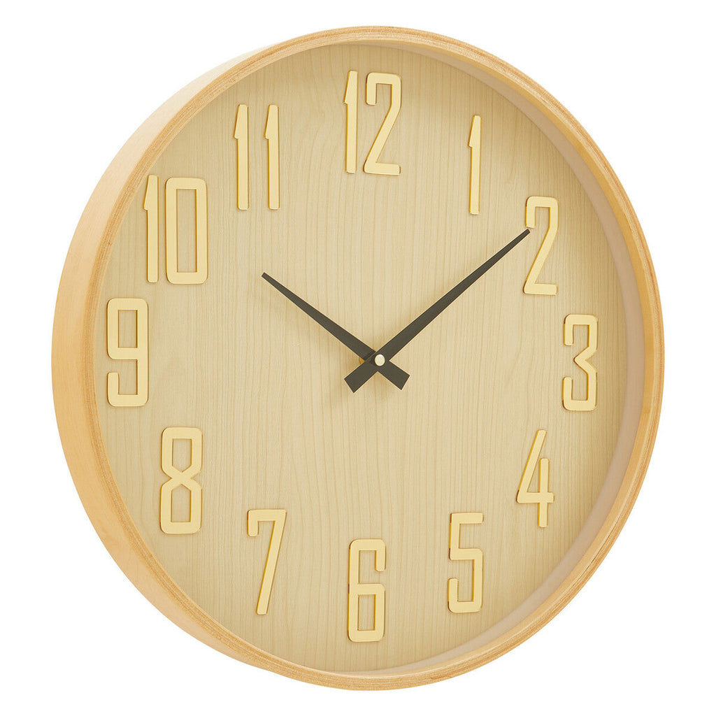 40cm Dia Natural Wall Clock | Vitus