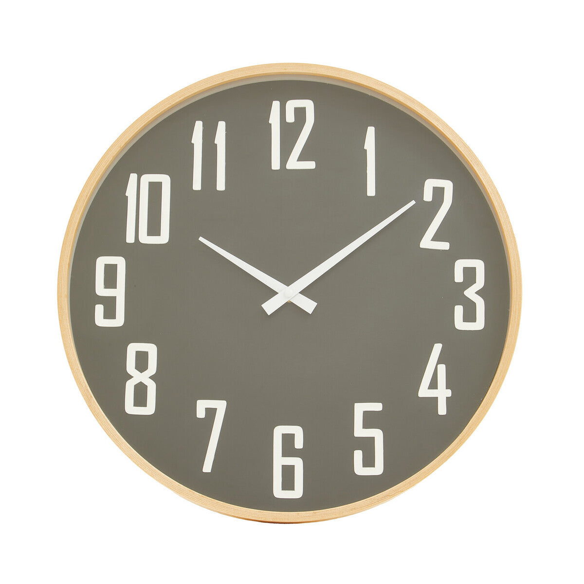 30cm Dia Black Wall Clock | Vitus