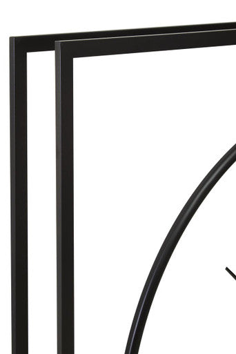 105cm Dia Black Finish Wall Clock | Trinity