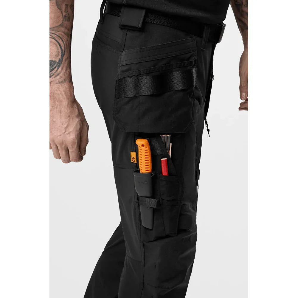 Snickers 6218 AllroundWork Holster Pocket 4-Way Stretch Trousers Black