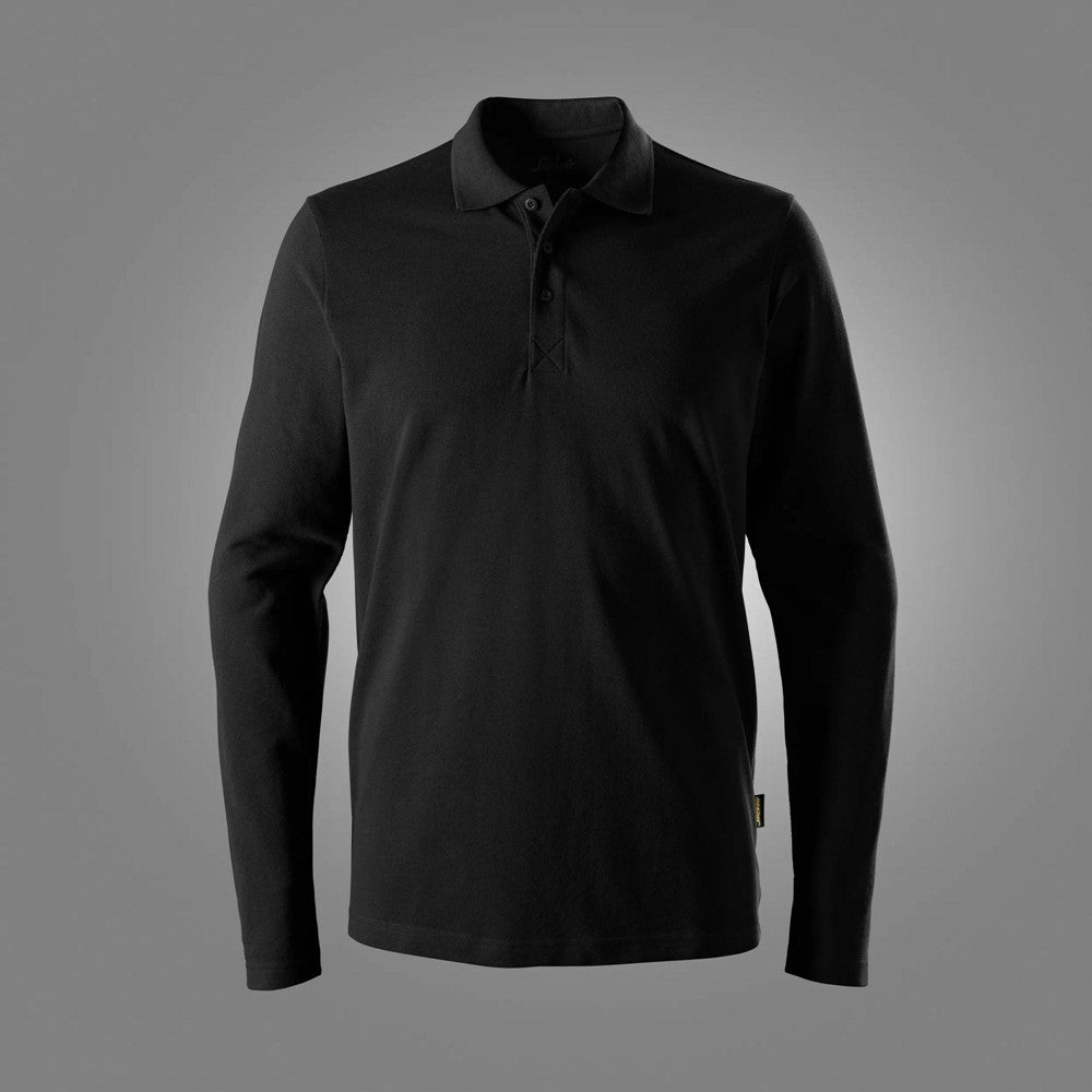 Snickers 2608 Long Sleeve Pique Polo Work Shirt