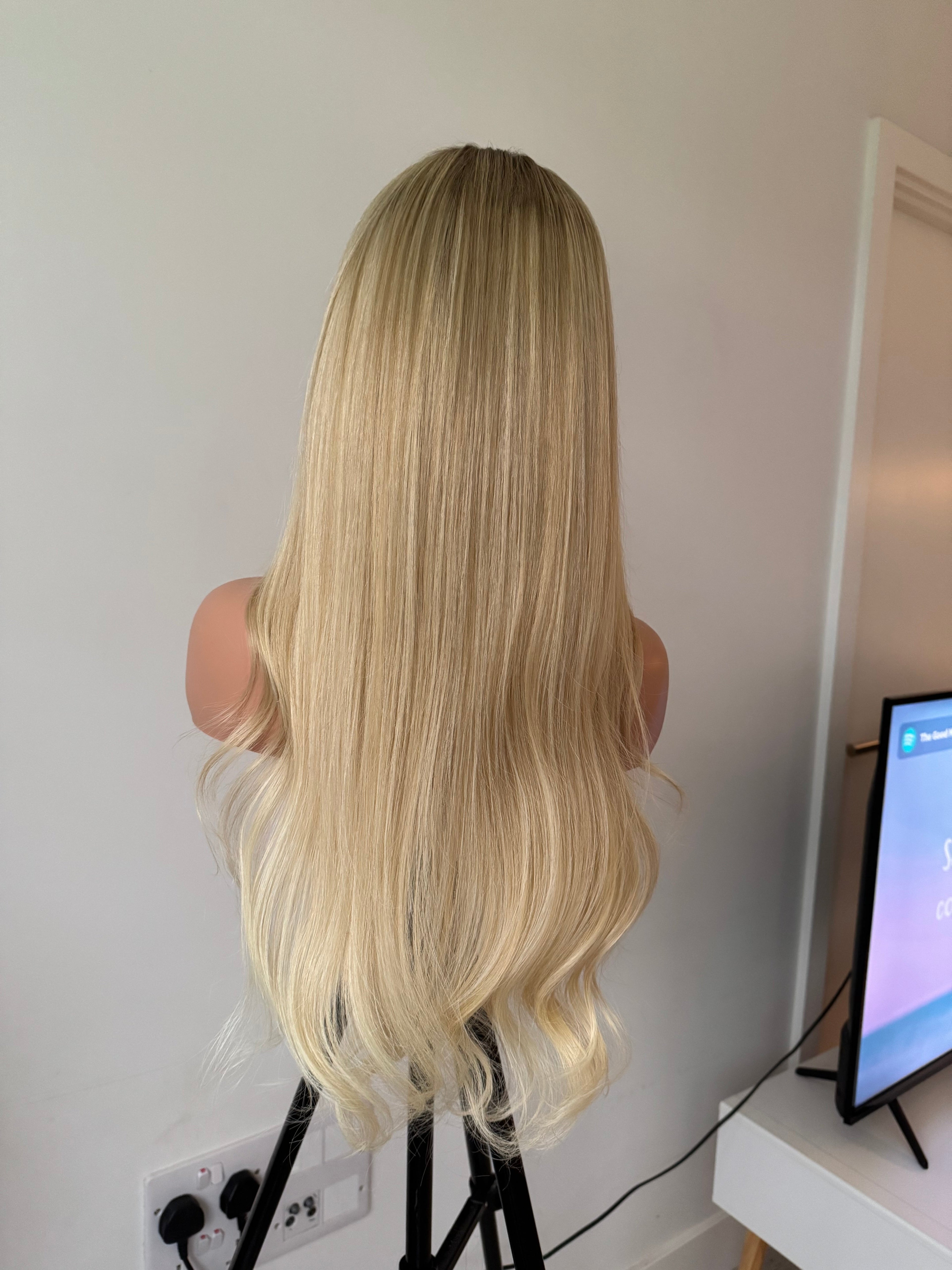 Theia Blonde - Full Lace Human Hair Wig