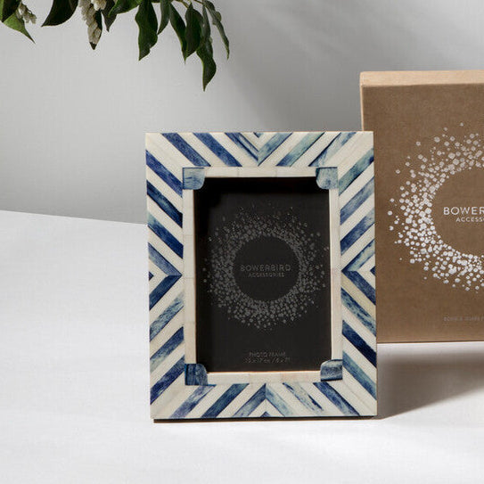 Bowerbird 4 X 6 Chevron Photo Frame