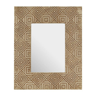 Bowerbird Metallic Tribal 5x7 Photo Frame in Antique Silver Finish