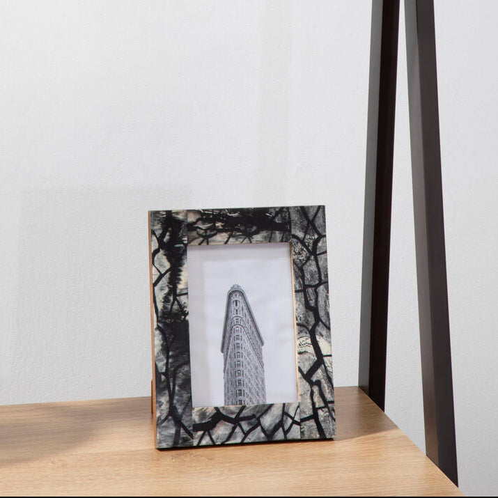 Aliso Assorted Wood Photo Frame with Mosaic Design 4x6