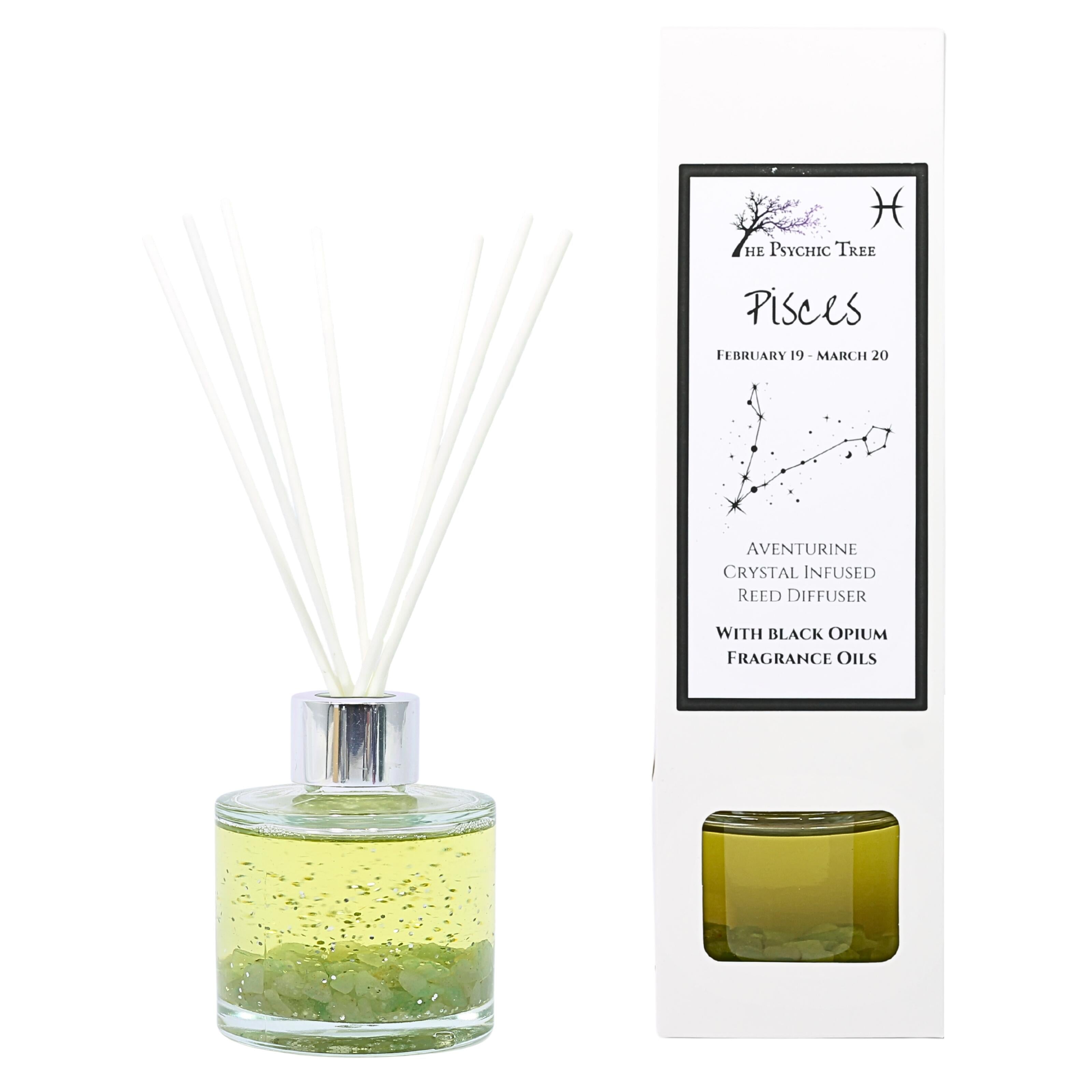 Pisces - Sign Of The Zodiac Crystal Infused Reed Diffuser