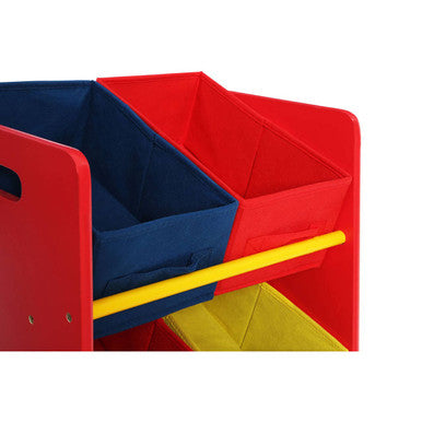 Pixel Red 3 Tier Kids Storage Unit