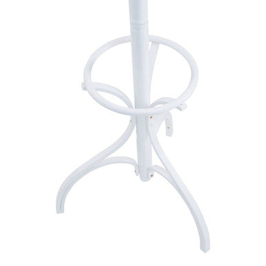 184cm White Finish Floor Standing Coat Stand | Kennedy