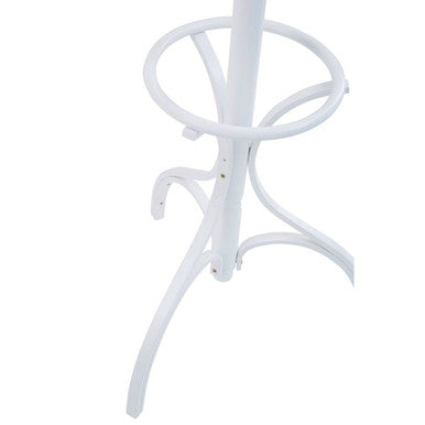 184cm White Finish Floor Standing Coat Stand | Kennedy