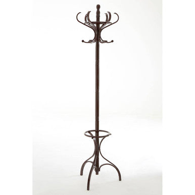 Kennedy Mahogany Finish Floor Standing Coat Stand