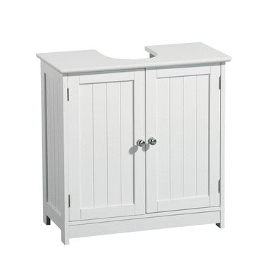 Portland White 2 Door Under Sink Cabinet