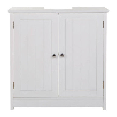 Portland White 2 Door Under Sink Cabinet