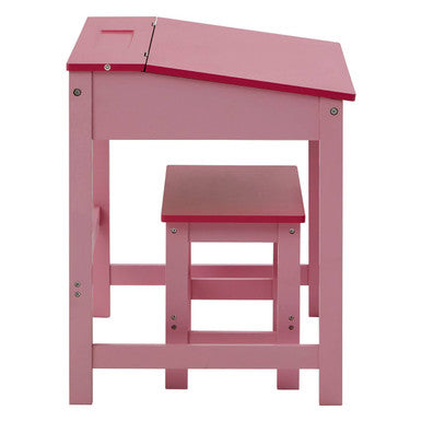 Jordan Children's Pink Desk And Stool