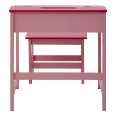 Jordan Children's Pink Desk And Stool
