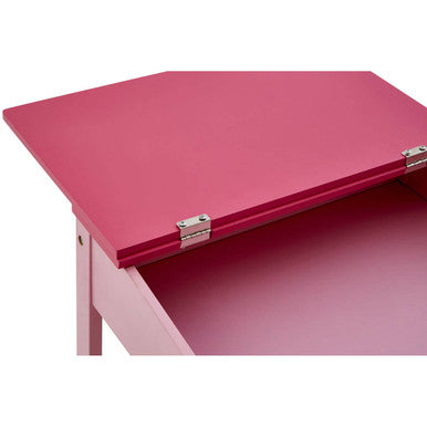 Jordan Children's Pink Desk And Stool