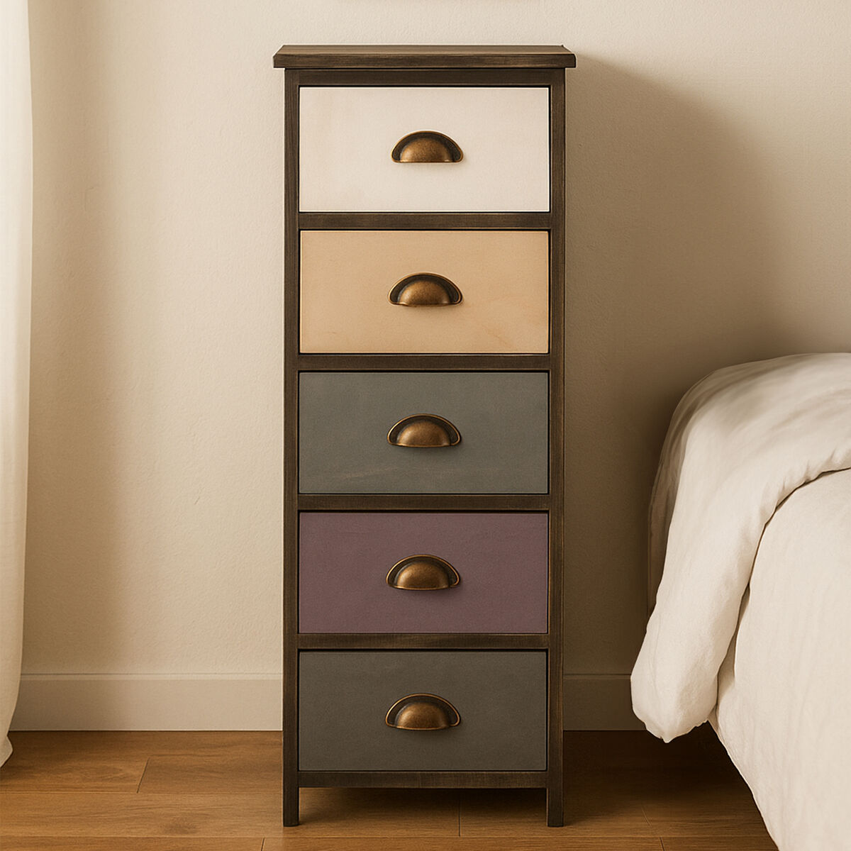 Urban Loft 5 Drawers Chest