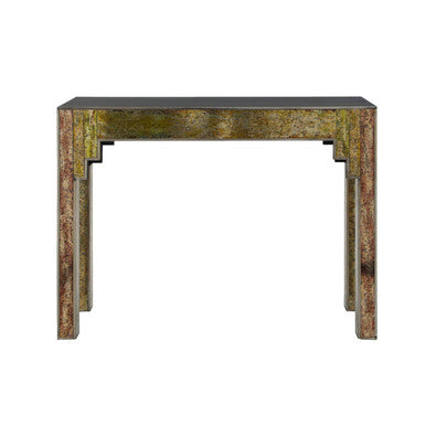 Antique Gold Console Table, Deco