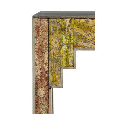 Antique Gold Console Table, Deco