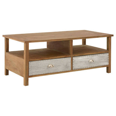 Brown Rectangular Storage Coffee Table, Shoreditch