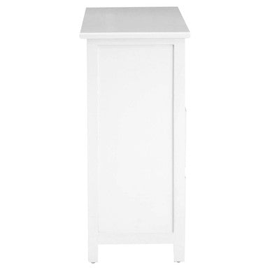 White Mdf 6 Drawers Chest | New England