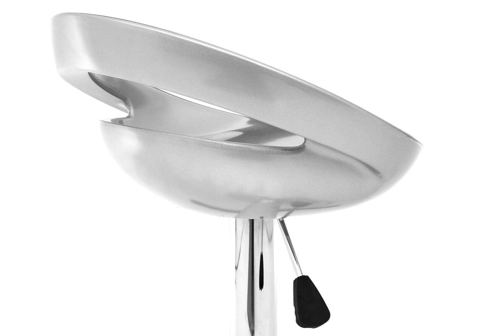 Silver ABS Bar Stool | Seleno