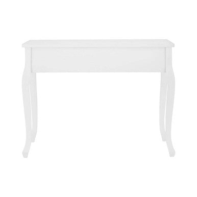 White Console Table with 3 Drawers, Weymouth