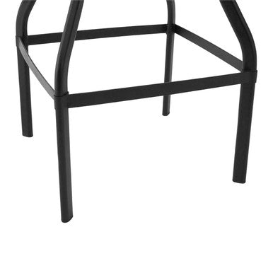 Natural Height Adjustable Bar Table with Metal Frame, New Foundry