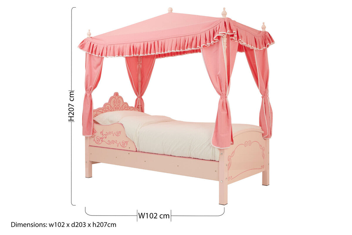 Kids Princess Palace Canopy Bed | Kids Beds
