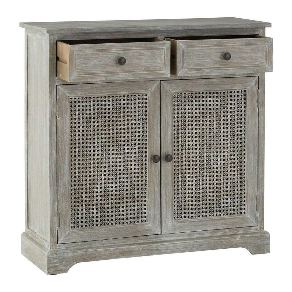 Grey Wash Lattice Two Door Sideboard | Heritage