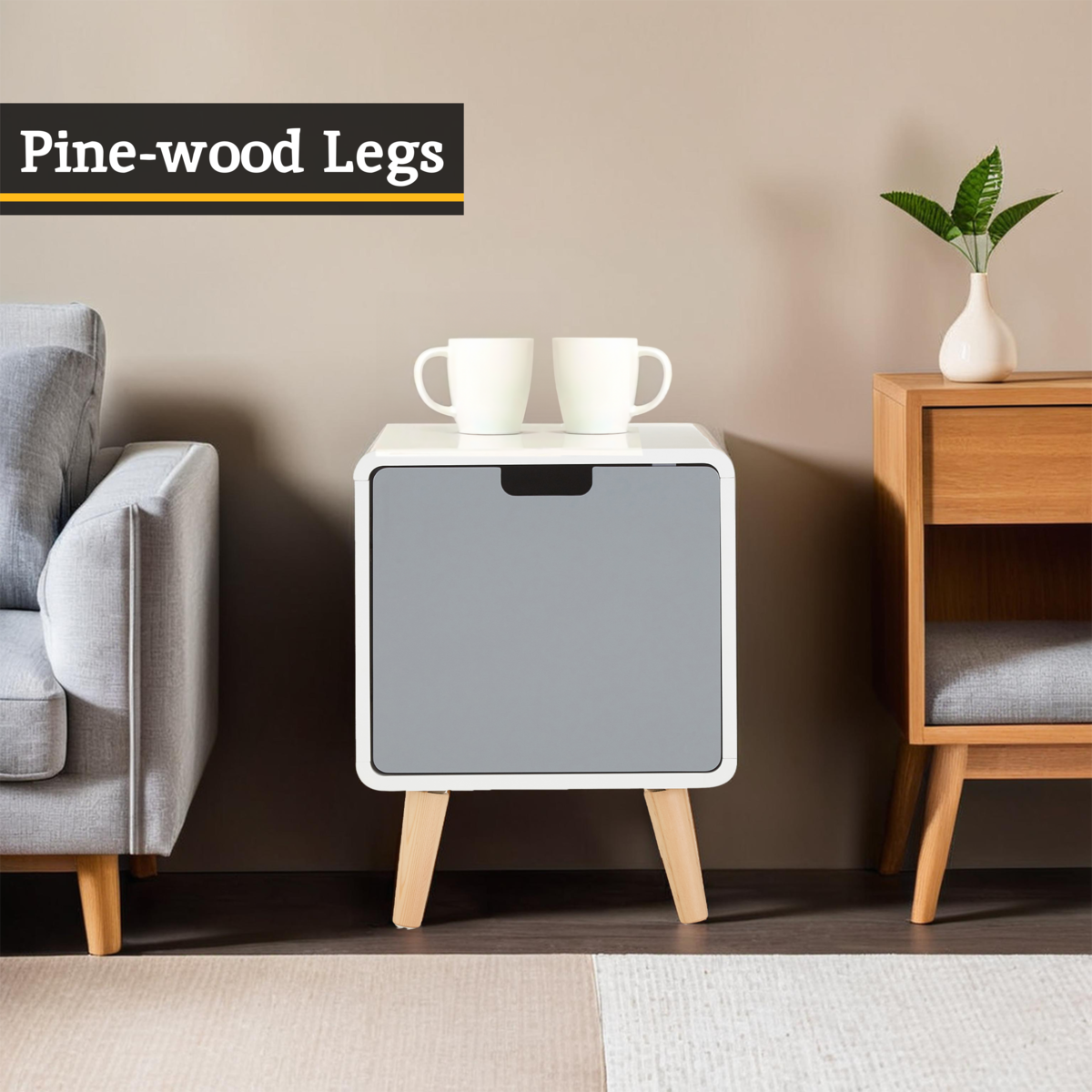 Milo 1 Door Cabinet