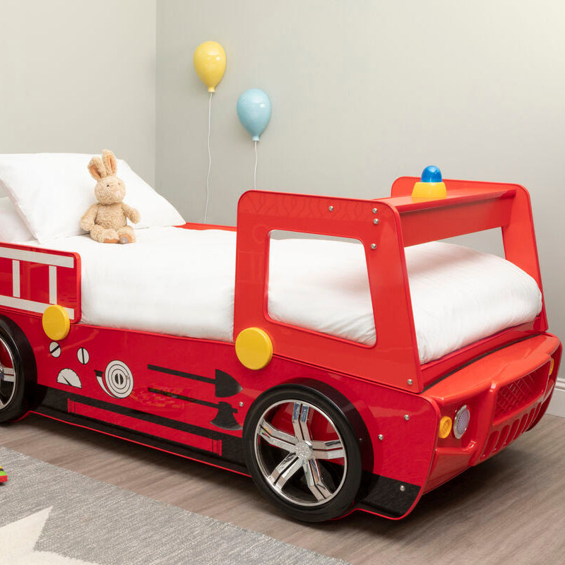 Kids Red Fire Engine Bed | Kids Beds