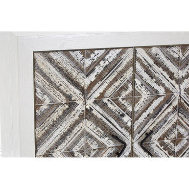 Lombok Rustic Chevron 2 Door Cabinet