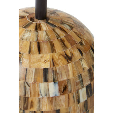 Round Side Table with Globe Base, Rova