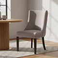 Grey Velvet With Tufted Back Dining Chair | Regents Park