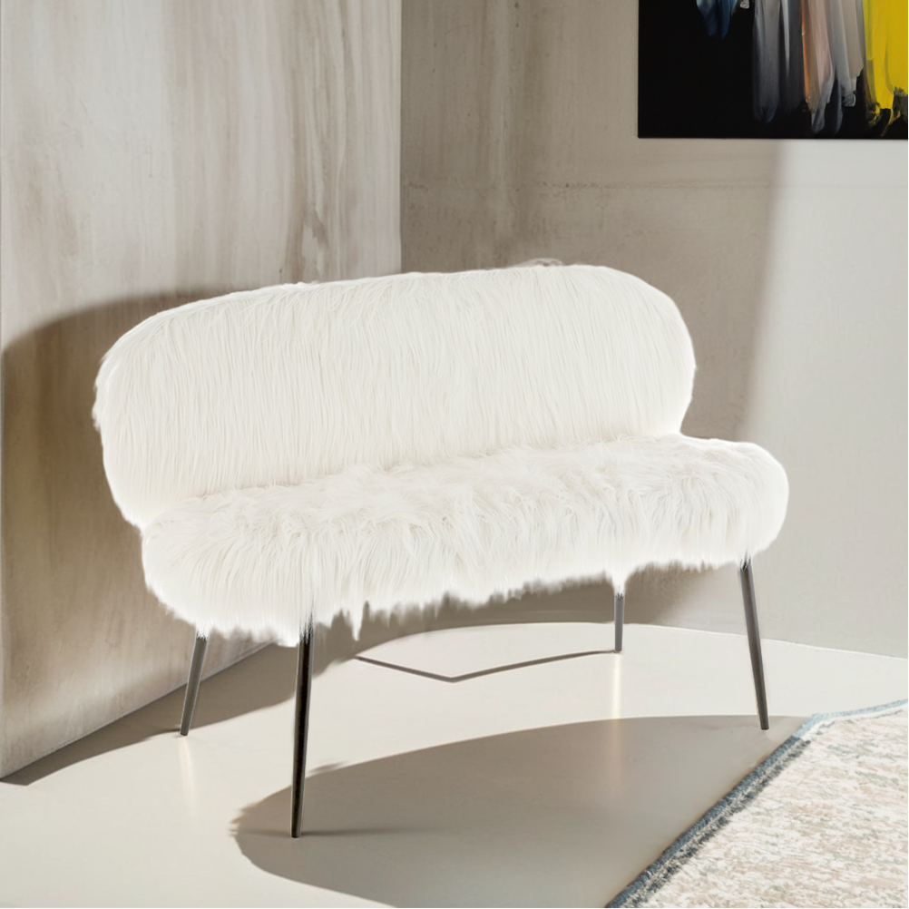 Sofa with Black Legs, Sienna