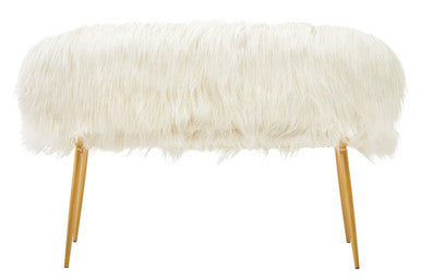Sofa with Gold Finish Legs, Sienna