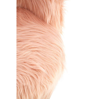 Pink Faux Fur Chair | Kids