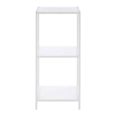 Dara 3 Tier White Bathroom Shelf