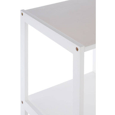 Dara 3 Tier White Bathroom Shelf