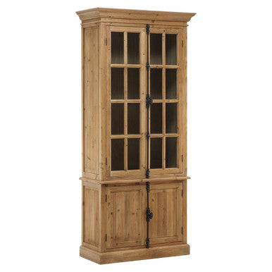 Banten Pine Wood Tall  Cabinet